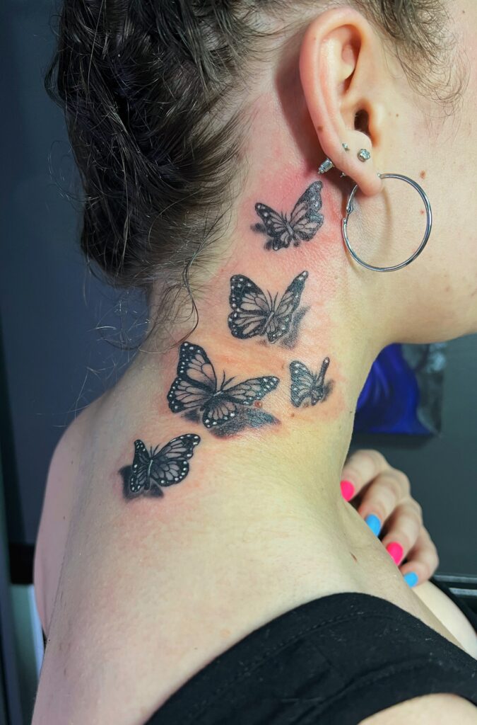 Joanna Szpernoga - Butterfly Tattoos
