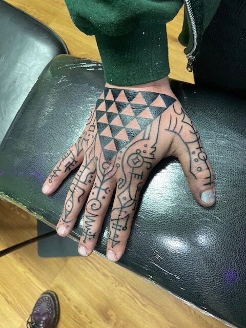 Bethany Hoff - Hand Tattoo