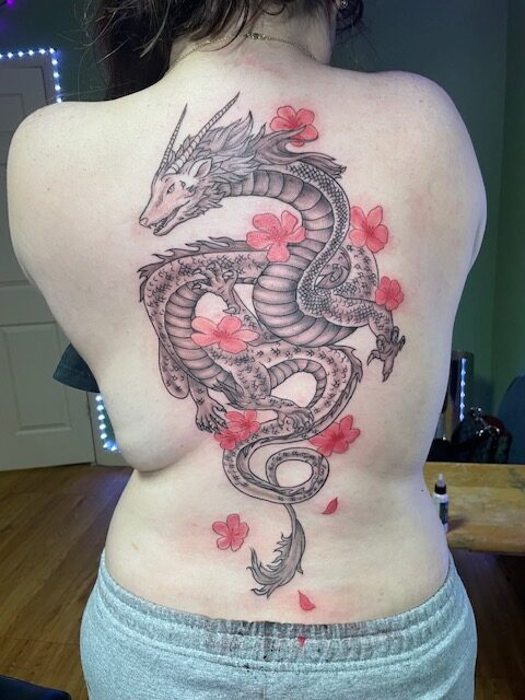 Bethany Hoff - Dragon Tattoo