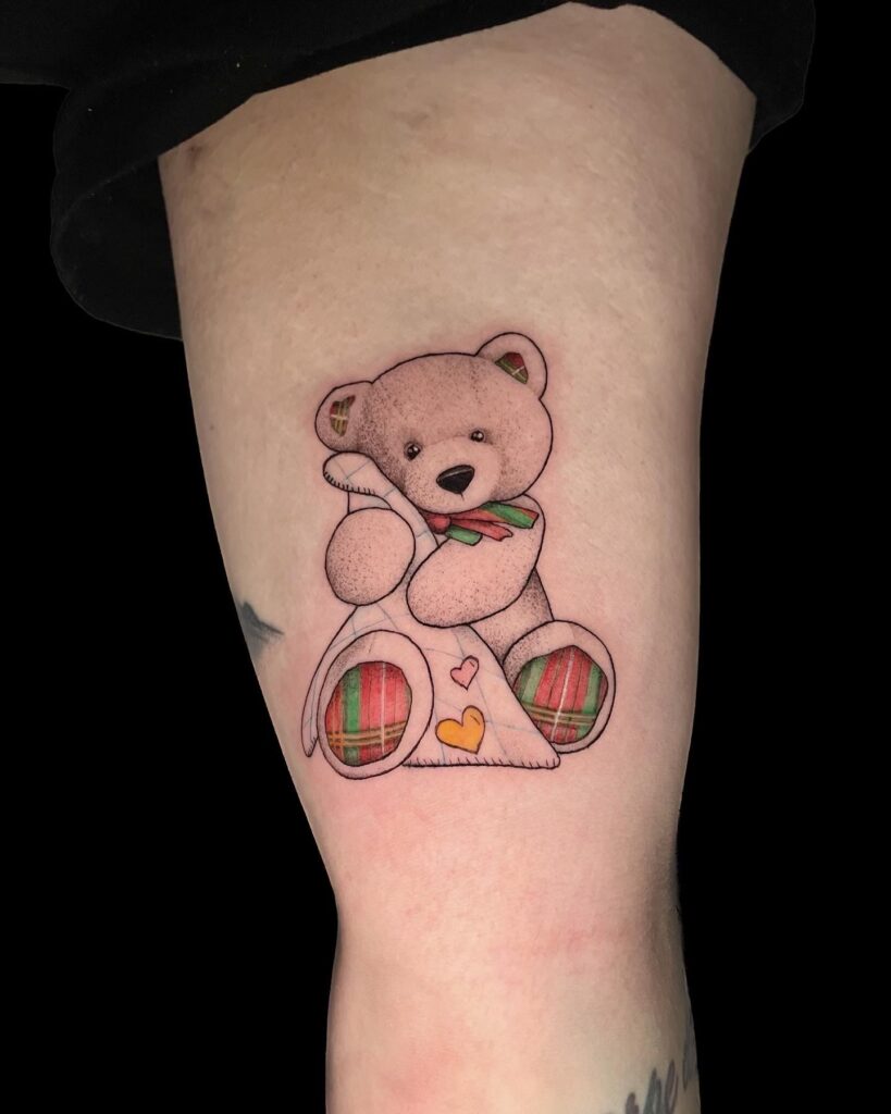 Allyssa-Bollmann-Teddy Bear -Tattoos