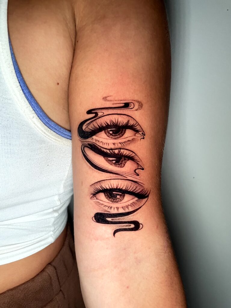 Allyssa-Bollmann- Eyes -Tattoos