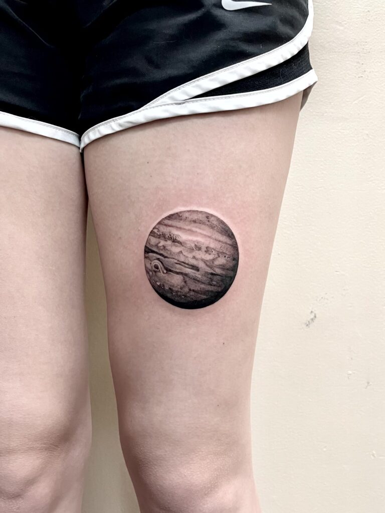 Allyssa-Bollmann- Space Galaxy Planet-Tattoos