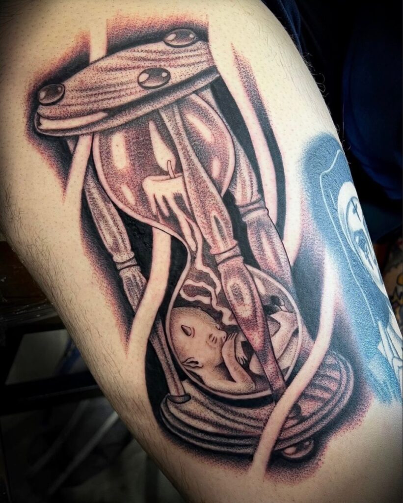 Pure Ink Tattoo - NJ - Tito Rodriguez - Hourglass Tattoo